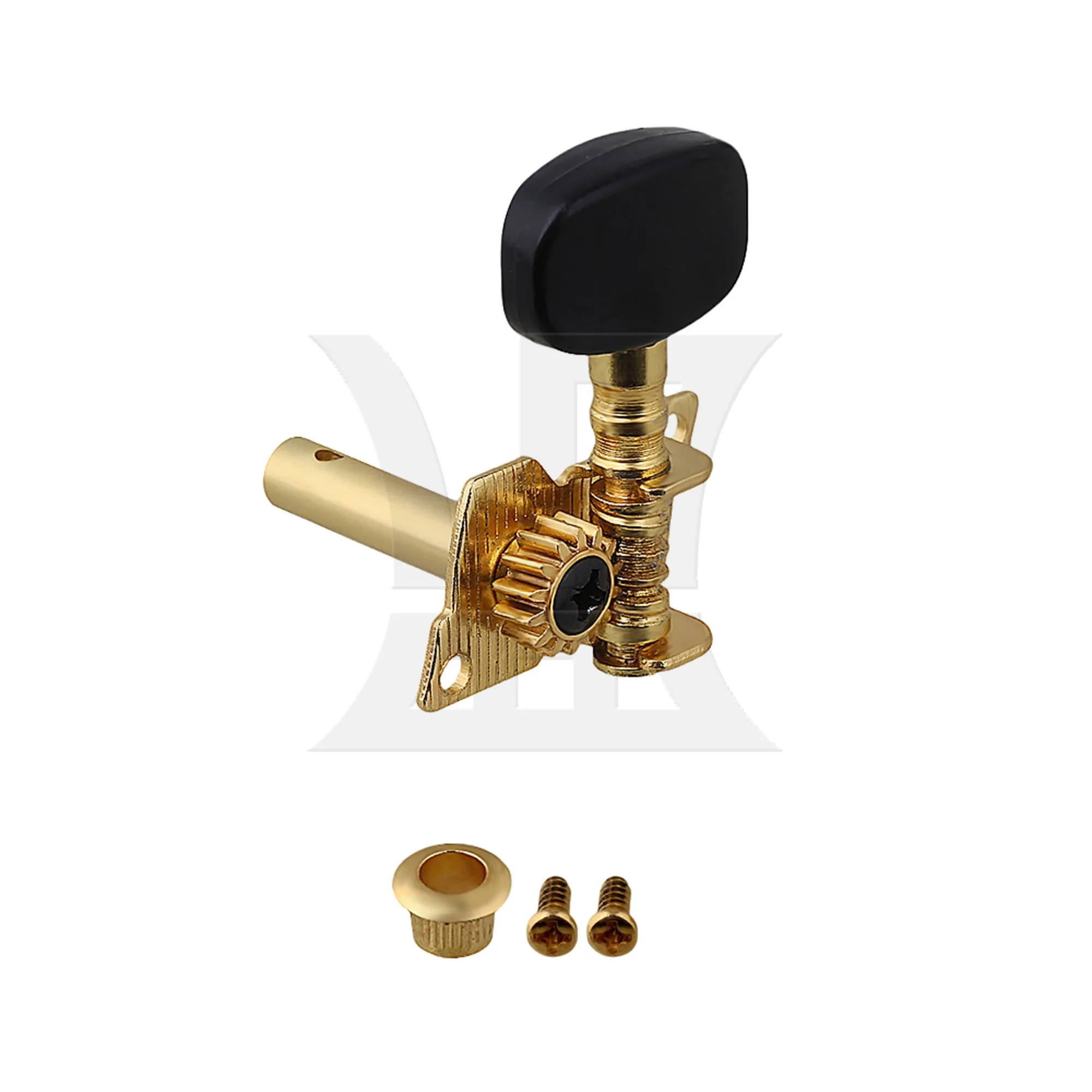 

Yibuy 1pcs Ukulele Tuning Peg Golden Left for Professional Practice Instrument Accessories