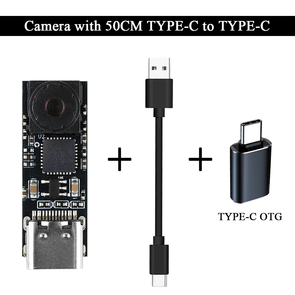 MINI USB Typ-C Kameramodul für ESP32S3 Win 10 11 Android 720P 1280*720 1MP 65 Grad für ESP32-S3 Entwicklungsboard