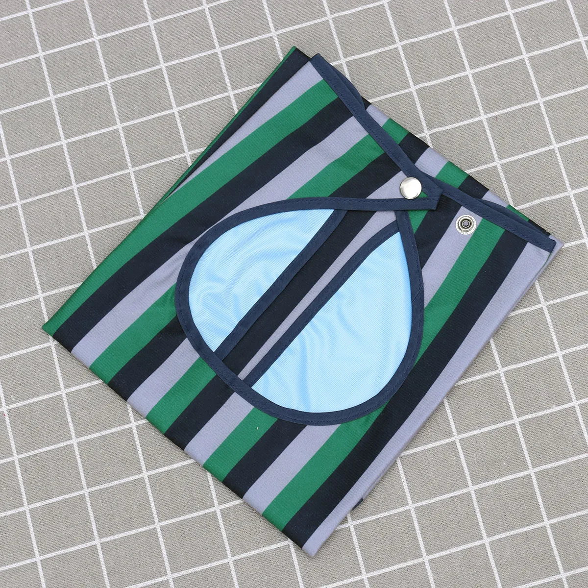 

Washable Waterproof Mealtime Protector Double Layer Green Care Washable Bib Protector Mealtime Bib Accessories