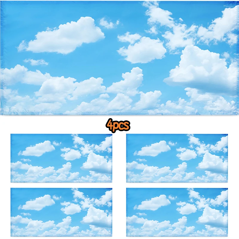 

Чехлы для люминесцентных светильников, 4 упаковки, чехлы для потолочных светильников, классные офисные чехлы 4 x 2 фута с магнитом для школы и дома