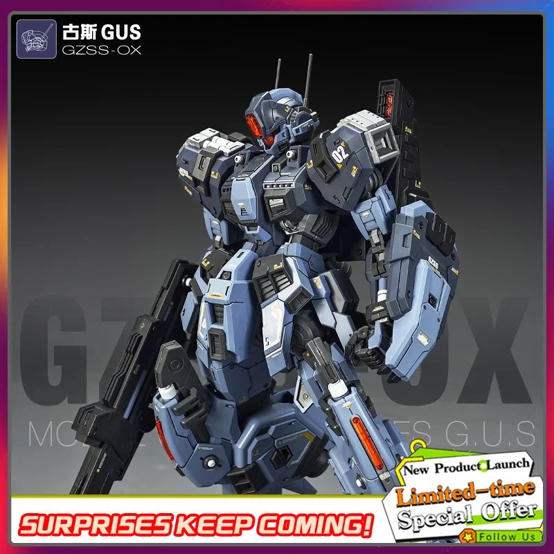 新しい ZZA モデル 1/100 MG GZSS-OX GUS 組み立てモデルキットプラスチックスケルトンキットアニメアクションフィギュアロボットプラスチックモデルギフトおもちゃ