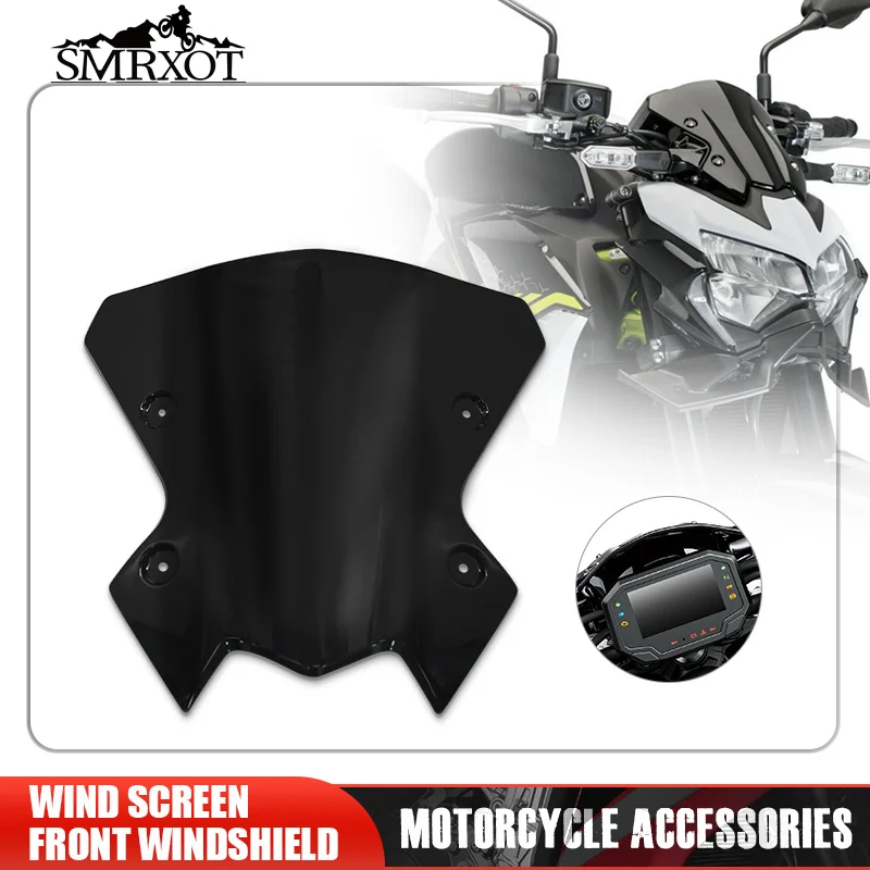 

z900 Motorcycle Accessories Windshield WindScreen Screen Deflector Wind Viser Protector For Z900 Z650 z650 2020-2024 2025