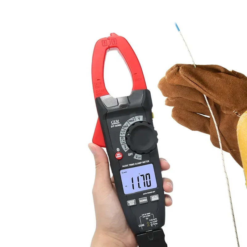 DT-9380A Industrial High-precision Digital Clamp Meter Multi Energy Meter Electrician High-precision Clamp Meter