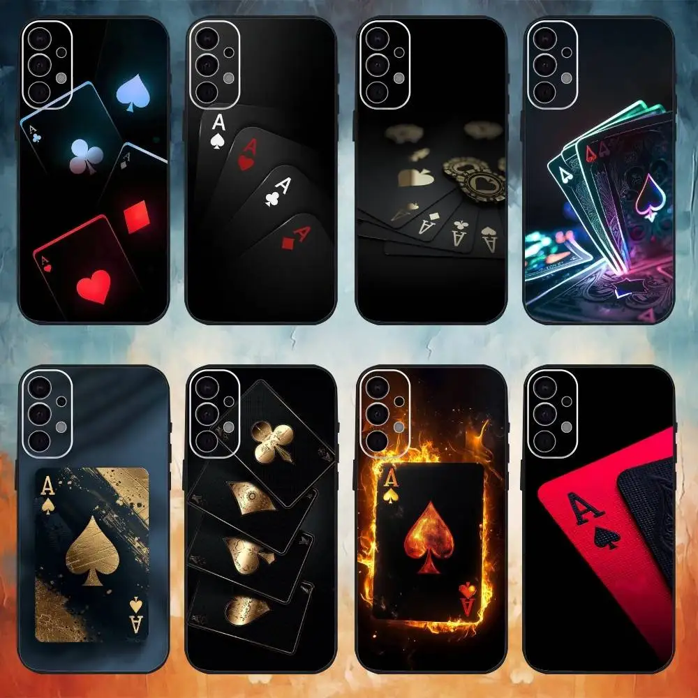 spades-poker-jogar-cartas-ace-caso-de-telefone-para-samsung-s25-s24-s21-s22-s23-s30-ultra-s20-plus-fe-nota-1095g-capa-preta