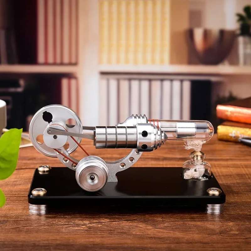 

Модель микродвигателя генератора двигателя Стирлинга, двигатель внешнего сгорания, возможность начиная с