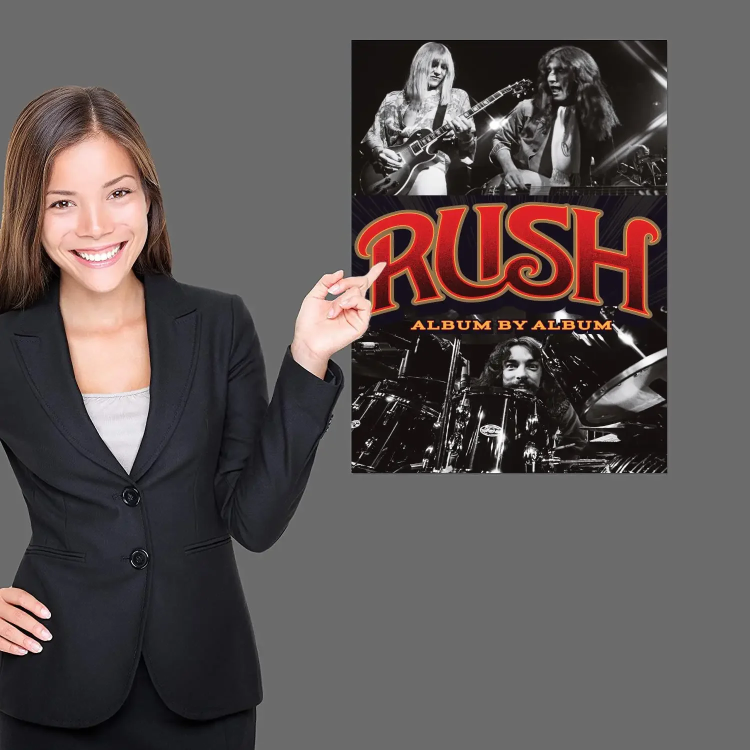 Rush Album Band Poster Prints Wall Art Canvas Painting Poster For Modern Family Living Room Home Decor