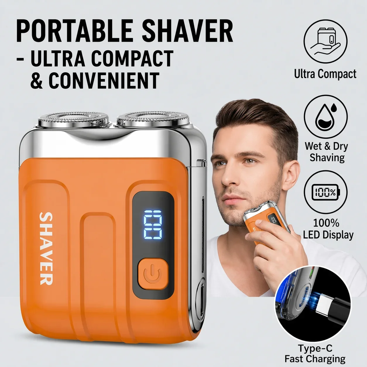 barbeador-eletrico-masculino-com-cabeca-dupla-e-display-led-recarregavel-usb-a-prova-d'Agua-para-uso-a-seco-e-molhado-portatil-sem-fio-para-viagem