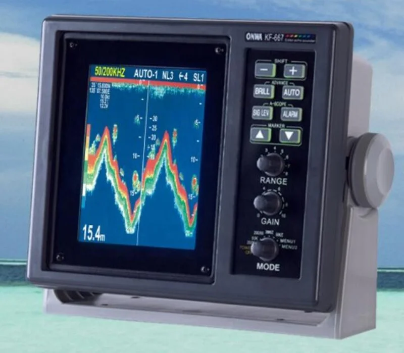 Marine 5.6 Inches Echo Sounder For Fishing