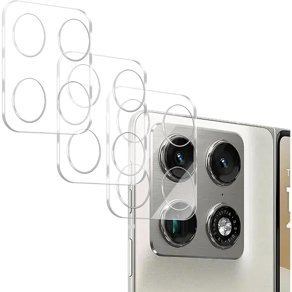 Película Protetora de Lente Traseira de Câmera em Vidro Temperado HD para Motorola Moto Razr Fold XT2651