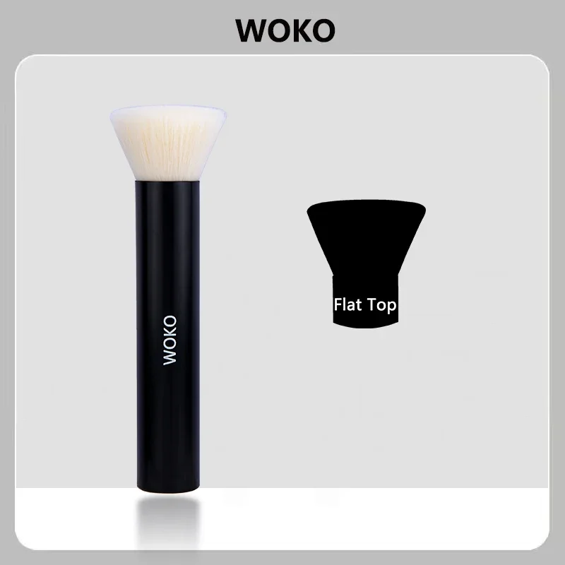 No.1 Blending Brush Powder Foundation Blending Buffing Makeup Brushes Multi-use Portable Soft Touch Synthetic Hair Makeup Tools