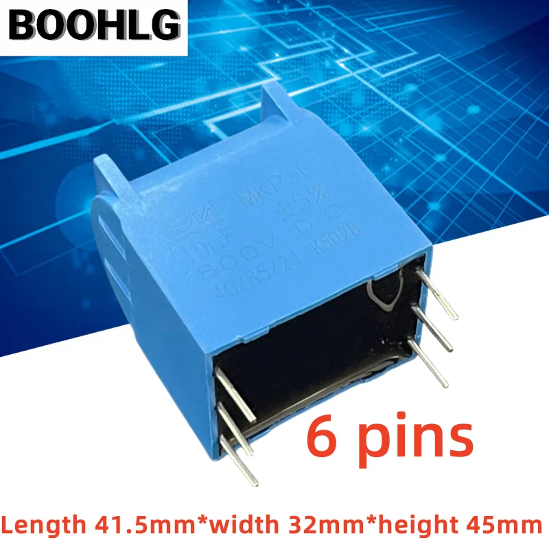 

1PCS BM MKP-L 5UF 8UF 10UF 15UF 20UF 800V DC High current resonant capacitor Induction cooker capacitor