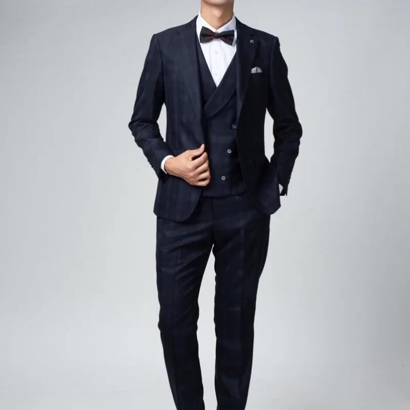 Men's Business Two-piece Suit Set, High-end Slim Fit, Casual Suit Set, Is The Best Gift For Men
