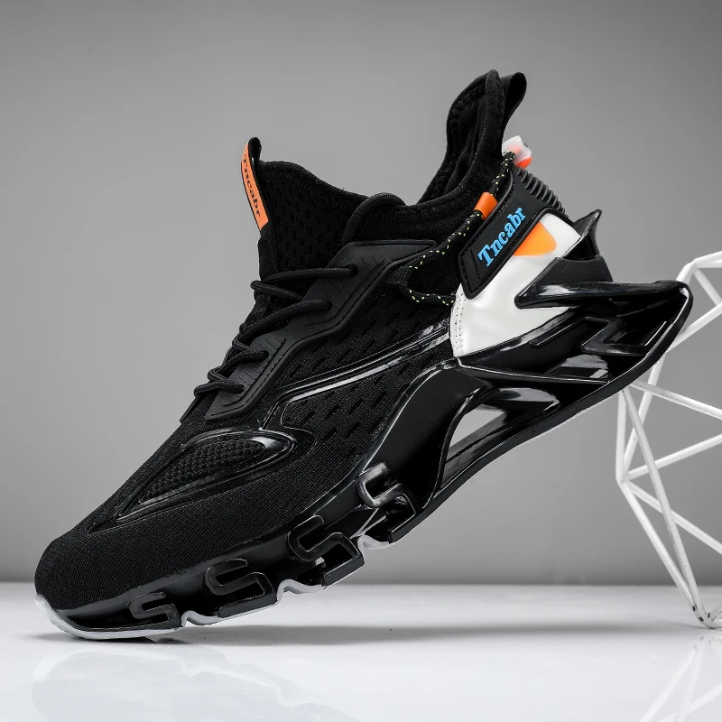 

Men's sports shoes, lightweight carbon plate racing running shoes, winter shock absorption, anti slip, wear-resistant, breathabl