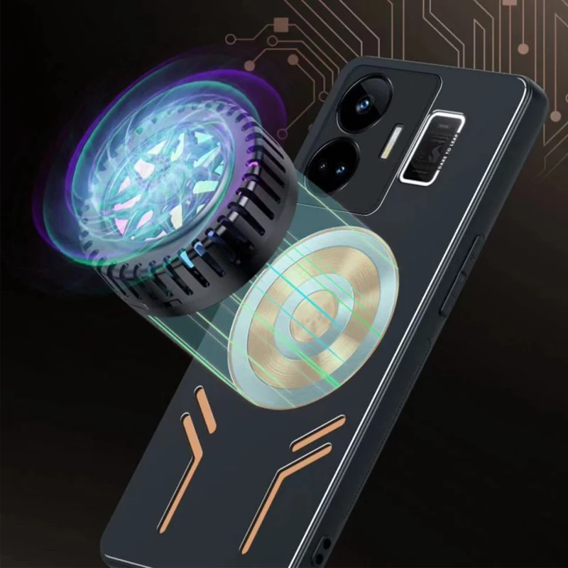 For Realme GT Neo5 5G Case GT Neo 5 SE Copper Aluminum Heat Dissipation Case For OPPO Realme GT2 Master Explore Cooling Cover