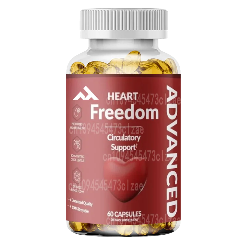

Plant based supplements containing garlic, hibiscus, and hawthorn berries | Non GMO, natural ingredients | 60 capsules