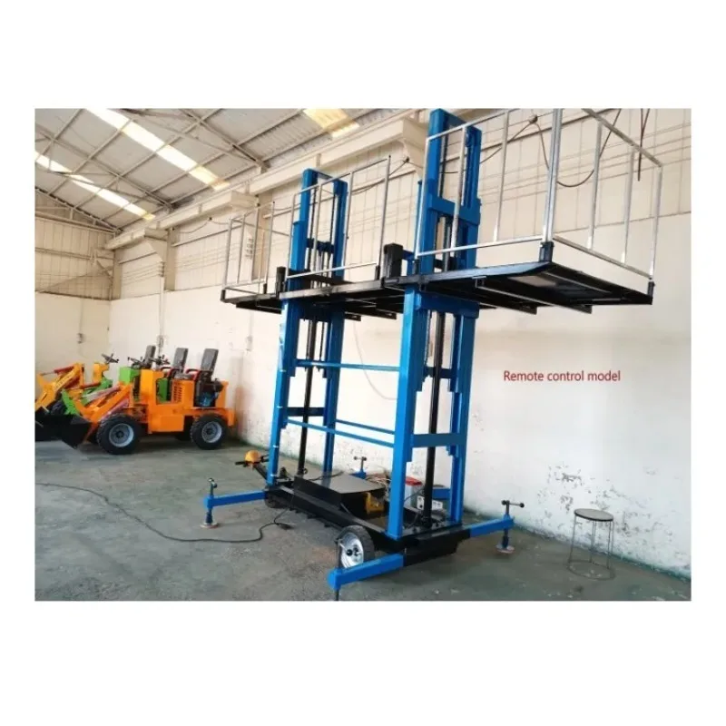 Multiple Models Foldable Electric Scaffolding Lift Mesas Elevadoras Electric Scaffolding Lift Platform Loads Up To 5m