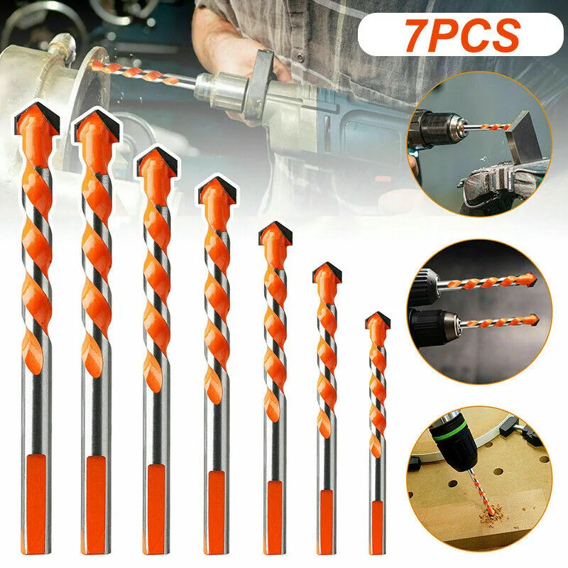 Overlord Drill multi-function Drill Wholesale Ceramic Tile Concrete Brick Wall Glass Triangle Drill Carbide Ceramic Drill