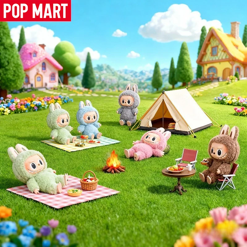

​ Серия POPMART, слепая коробка, милые вкусные макароны, тематические коллекционные виниловые фигурки, милый кондитерский дизайн лица, подарок для любителей декора