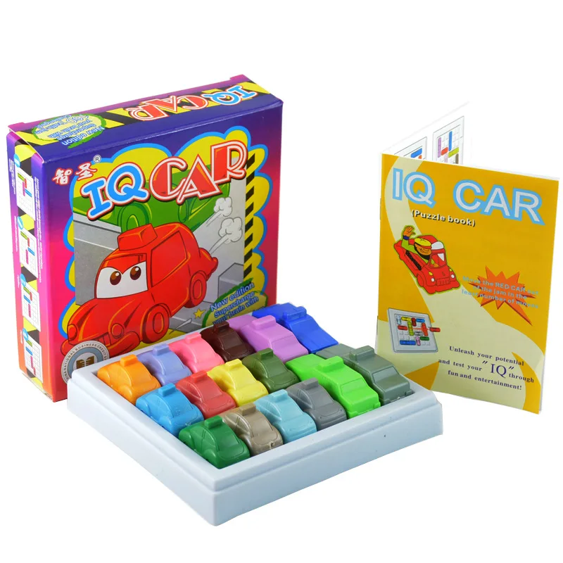 Children's Gifts Funny IQ Educational Toy Car Challenge Car Huarong Road Children's Intellectual Problem Solving Game