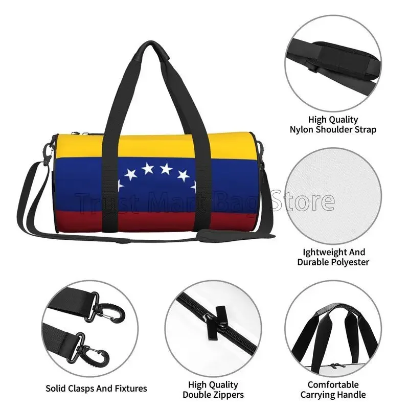 Bolsa de lona de viaje con bandera de Argentina, bolsa de viaje portátil, impermeable, Unisex, para llevar equipaje, deportes, gimnasio, Yoga