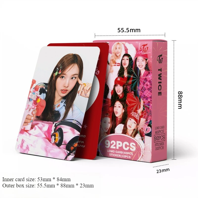 TWICE STRATEGY Mini Album Limited Edition 92 Holographic Photocards for Devoted K - Pop Fans