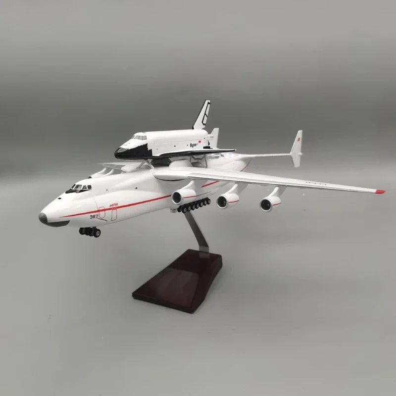 1/200 For Antonov AN-225 AN225 Mriya Space Shuttle Blizzard Transport Aircraft Airplane Resin Replica Model Toy For Collection