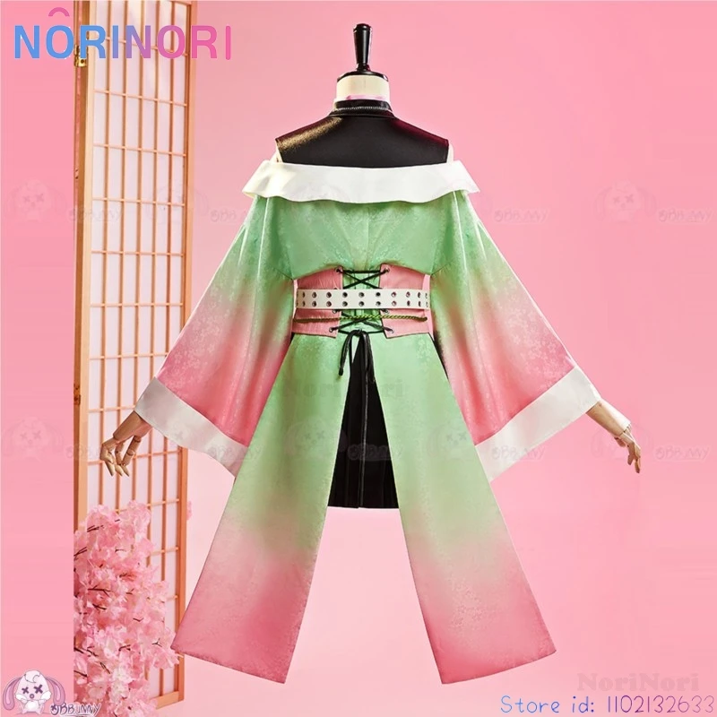 Pink Mitsuri Fanmade Cosplay Costumes Full Set Costume Game Anime Outfit Restores Love Pillars Sweet Look Exquisite KanrFabric B view 4