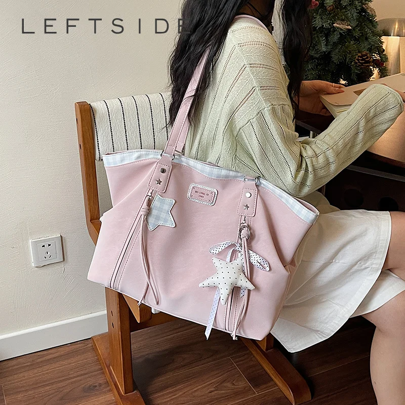 

Korean Casual Large Women Tote Bag Outdoor Daily large capacity Shoulder Bags Female Fashion Handbags and Purses 2026 New Trend