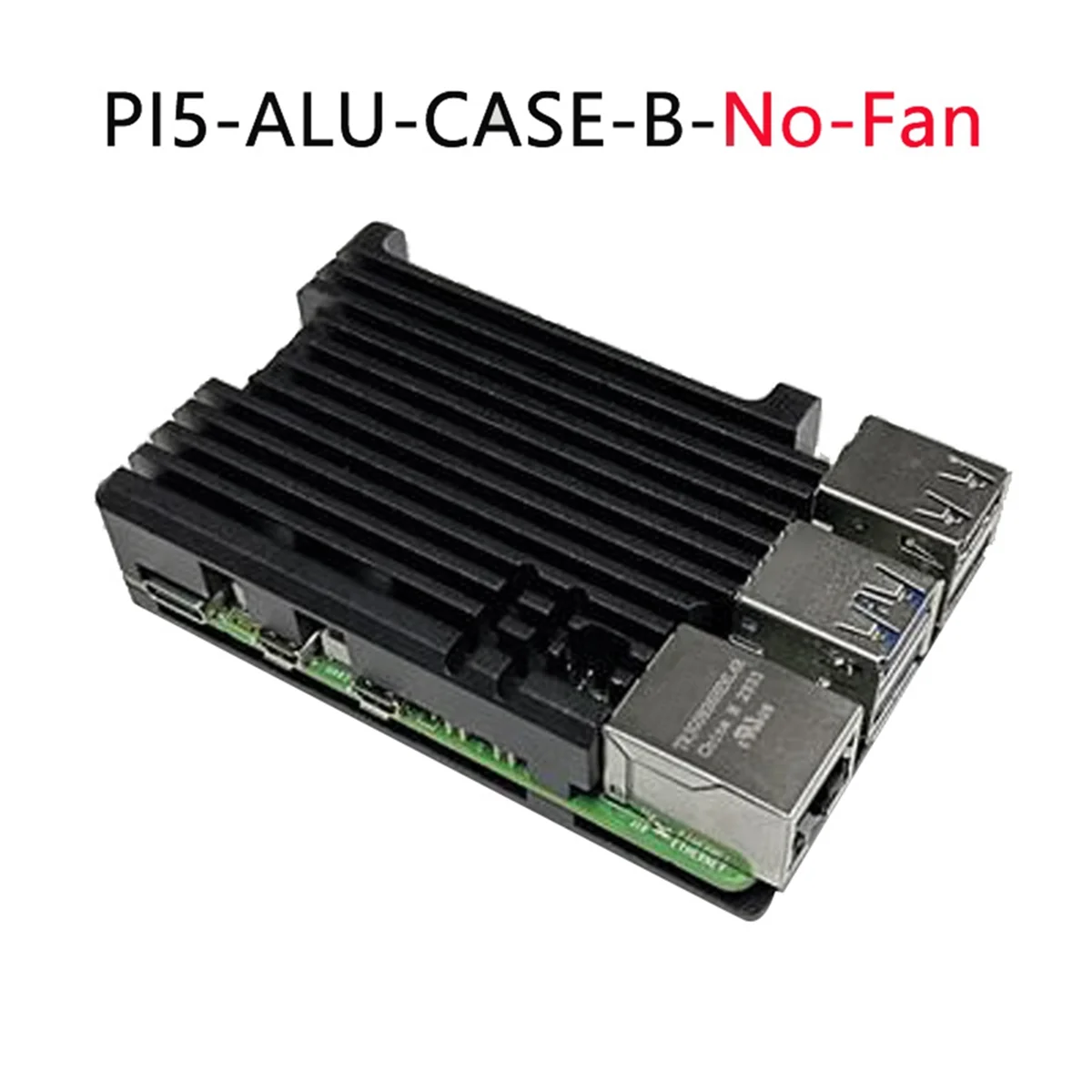 AT87-Metal Case for Raspberry Pi 5 Armor Shell for Raspberry Pi 5 Heat Dissipation Shell