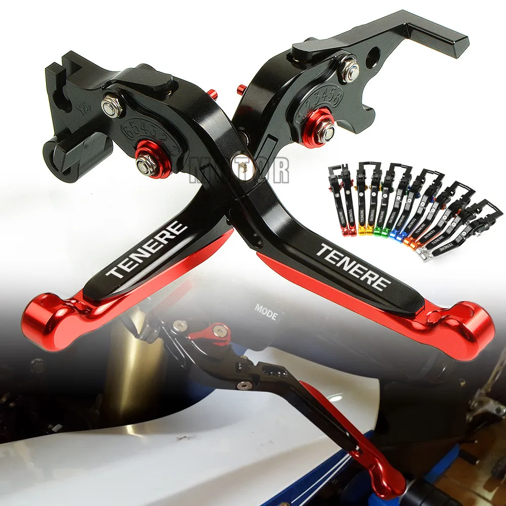 For Yamaha XT600Z/XT600ZE/XTZ660 Tenere XTZ750 SuperTenere Motorcycle CNC Folding Brake Clutch Levers XT XTZ 600 660 750 Z ZE