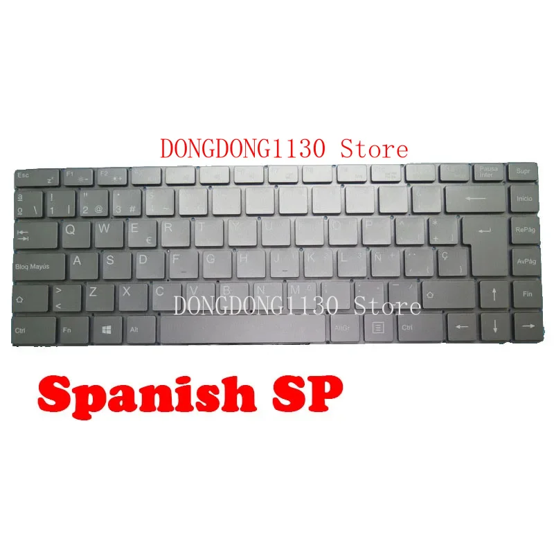 d-ラップトップグレーキーボード-medion-akoya-s4403-md61689-md61325-md61674-スペイン語-sp