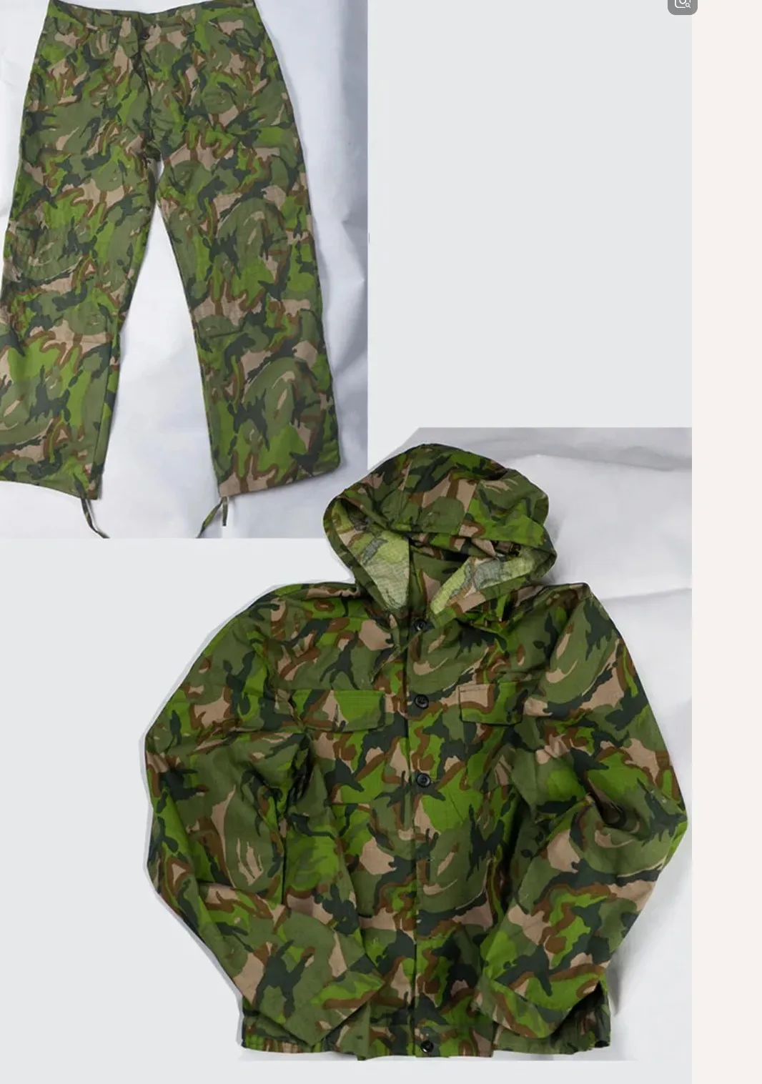 Uniforme táctico camuflaje militar con chaqueta y pantalones - imagen 2