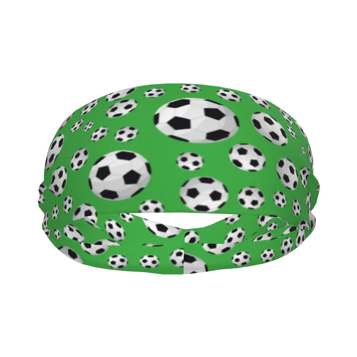 Soccer Ball Athletic Headband Elastic Sweatbands Women Men Basketball Sports Gym Fitness Sweat Band Volleyball Tennis