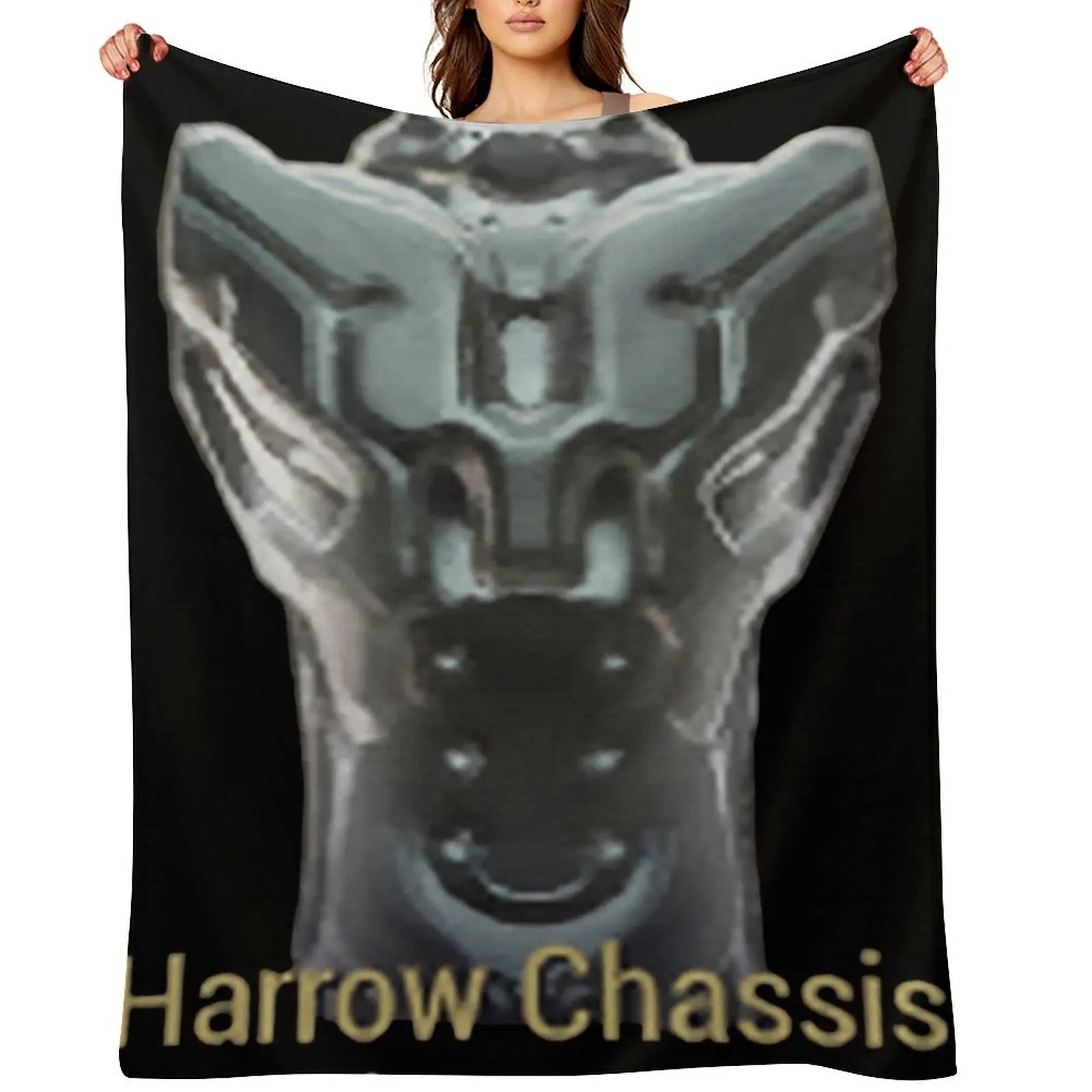 هارو الهيكل مخطط Warframe Tennocon ميمي رمي بطانية بطانيات فاخرة للطفل أريكة سرير البطانيات والرمي البطانيات