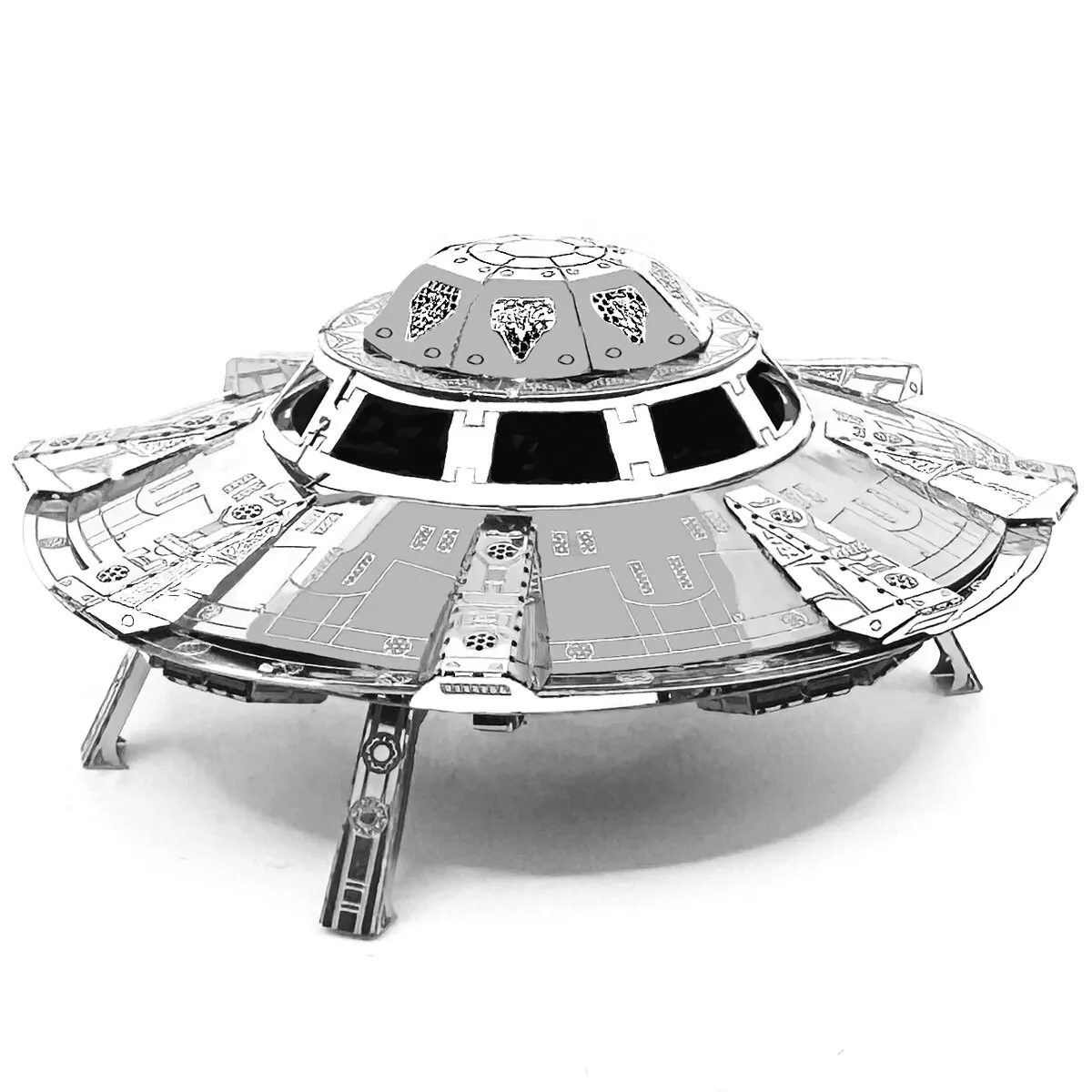 Outer Planet Spacecraft 3D Metal Puzzle Model Kits DIY Laser Cut Puzzles Jigsaw Toy For Children