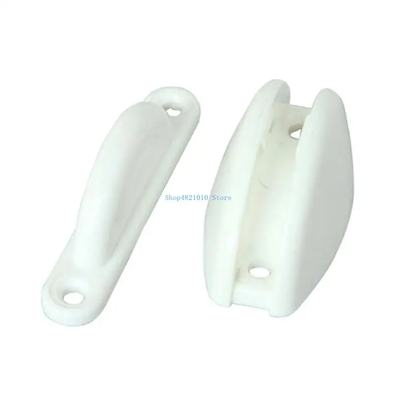 

T3LF Door Retainer Catch for Caravan Campers Motorhome Boat RV-Nylon Door Stoper Clip Installed On Cabinet Drawer Black/White