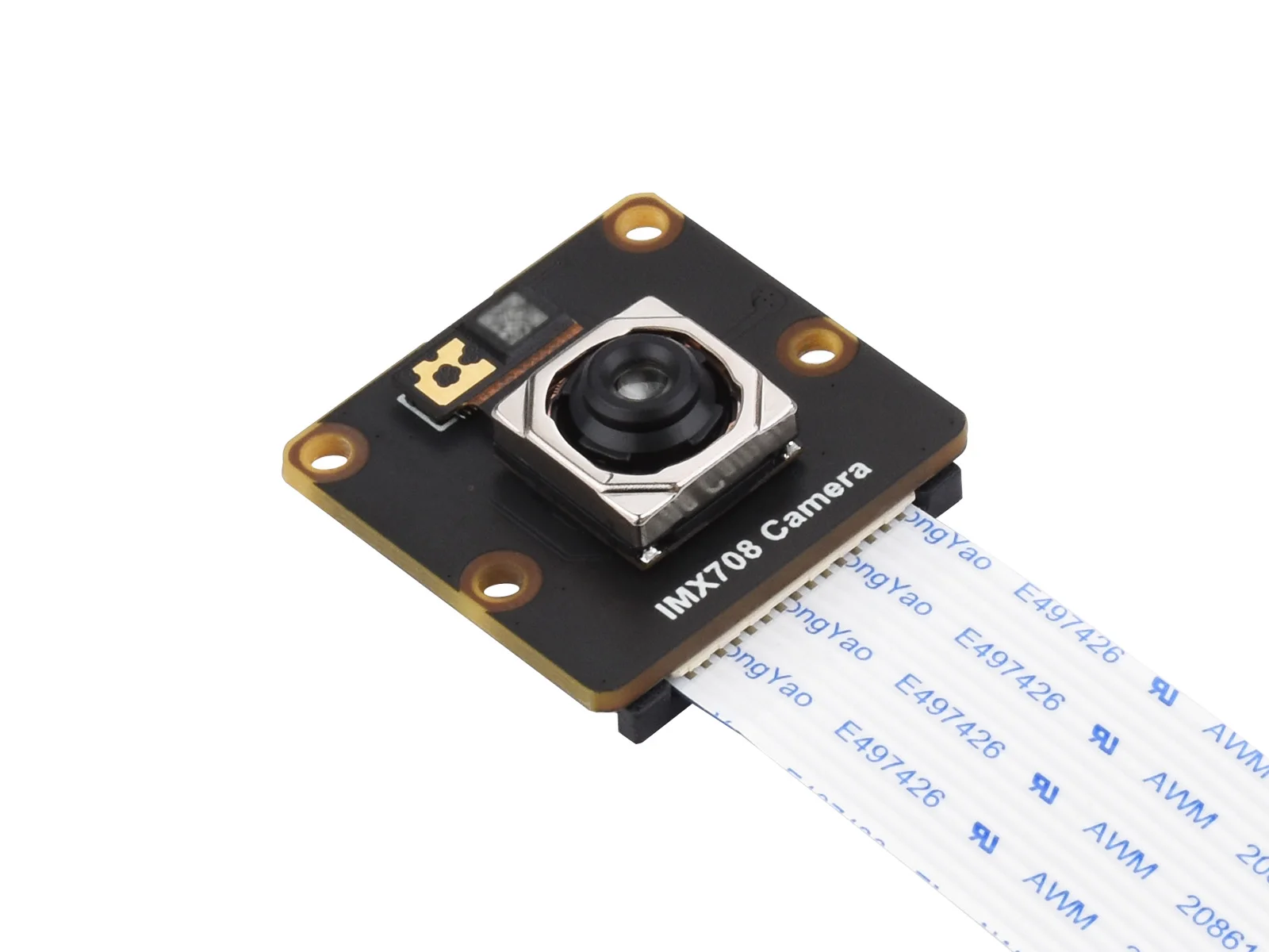 وحدة كاميرا Waveshare IMX708 بدقة 12 ميجابكسل عالية الدقة، تدعم نطاق ديناميكي عالي، وخيارات لوظيفة FOV والرؤية الليلية