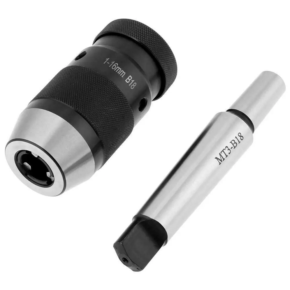 Mandril de Broca Auto-apertando Morse Extensão de Haste Cônica Mt3-b18 Jt6 Jt6 B18 Jt6 Jt3 116 mm