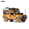 2025 Nowy Otwarty D1RC D90 Defender Camel Trophy 1/10 Rc Crawler Metalowy Rc Crawler. 2