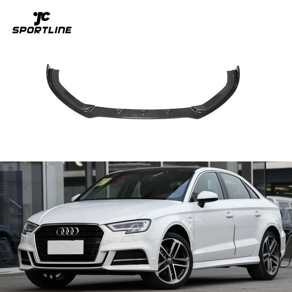 

Спойлеры переднего бампера из карбона для Audi S3 A3 SLINE седан 4-дверный 2017-2019