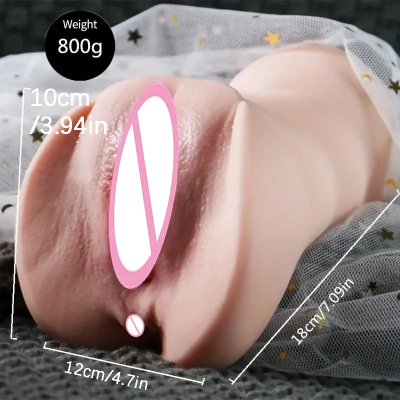 ZuiMao Coño de bolsillo Vagina masturbadores masculinos vaginales realistas juguetes sexuales eróticos anales artificiales para adultos para hombres eróticos Fleshlight