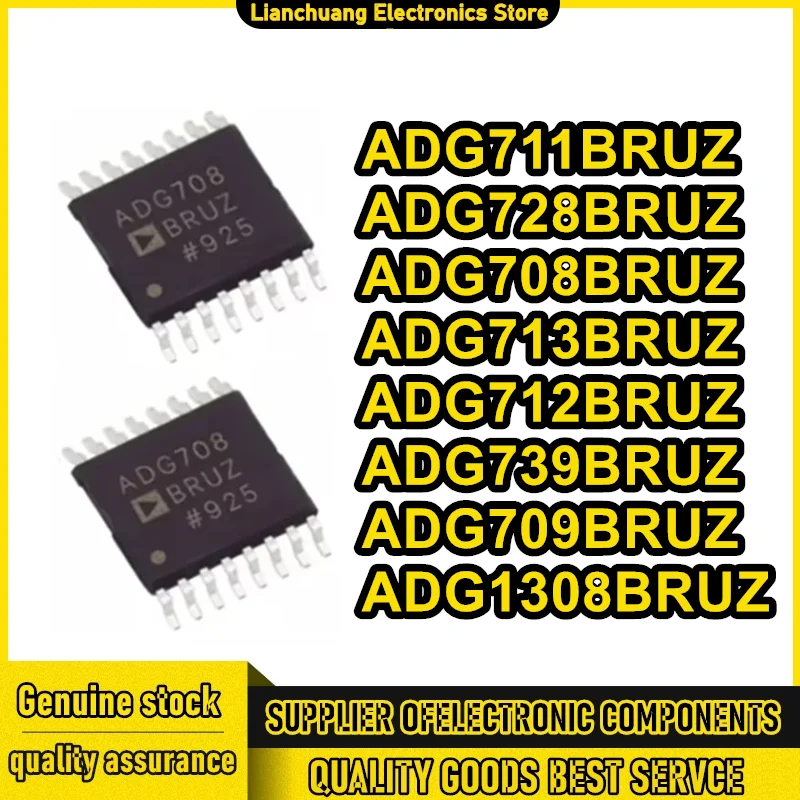

ADG708BRUZ ADG709BRUZ ADG711BRUZ ADG712BRUZ ADG713BRUZ ADG728BRUZ ADG739BRUZ ADG1308BRUZ ADG IC Chip TSSOP-16 in Stock