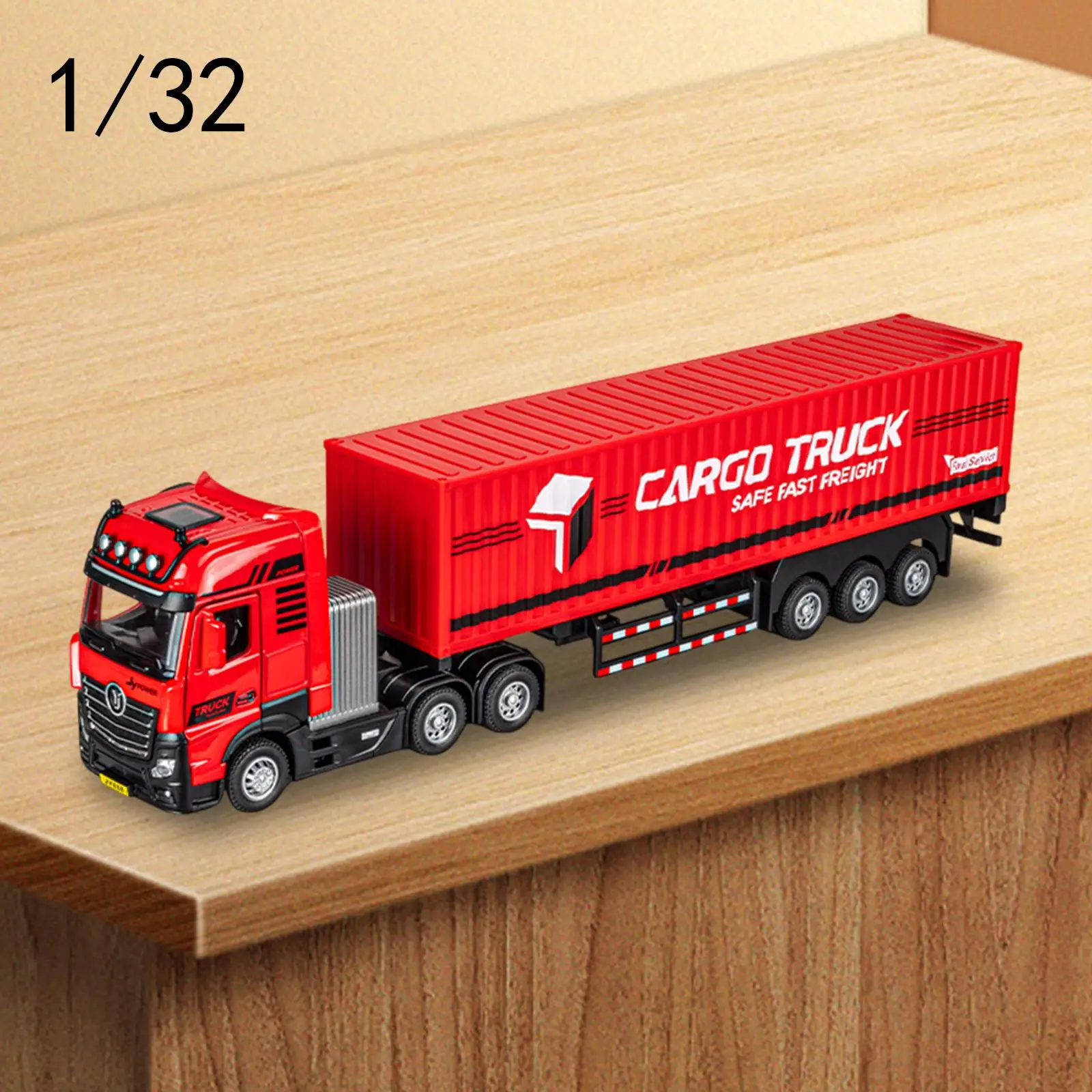 

1:32 Модель грузовика Игровой набор игрушечного автомобиля с музыкой и огнями Коллекционный