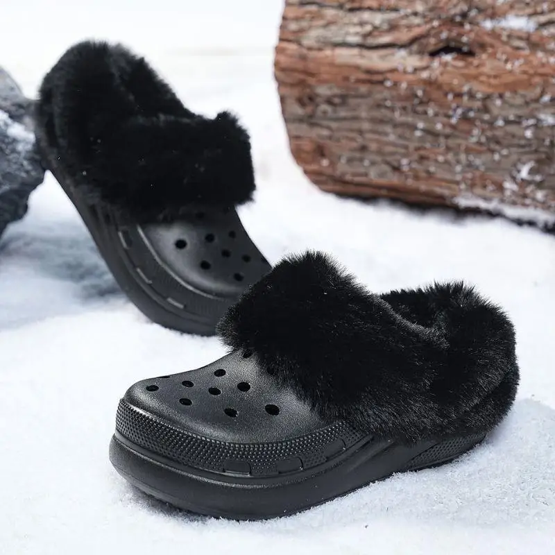 

Replacement Soft Shoe Pads Warm Women Men Clog Fur Lining Thicken Fur Liner Pads Shoe Cover For CrocsShoes Accessories