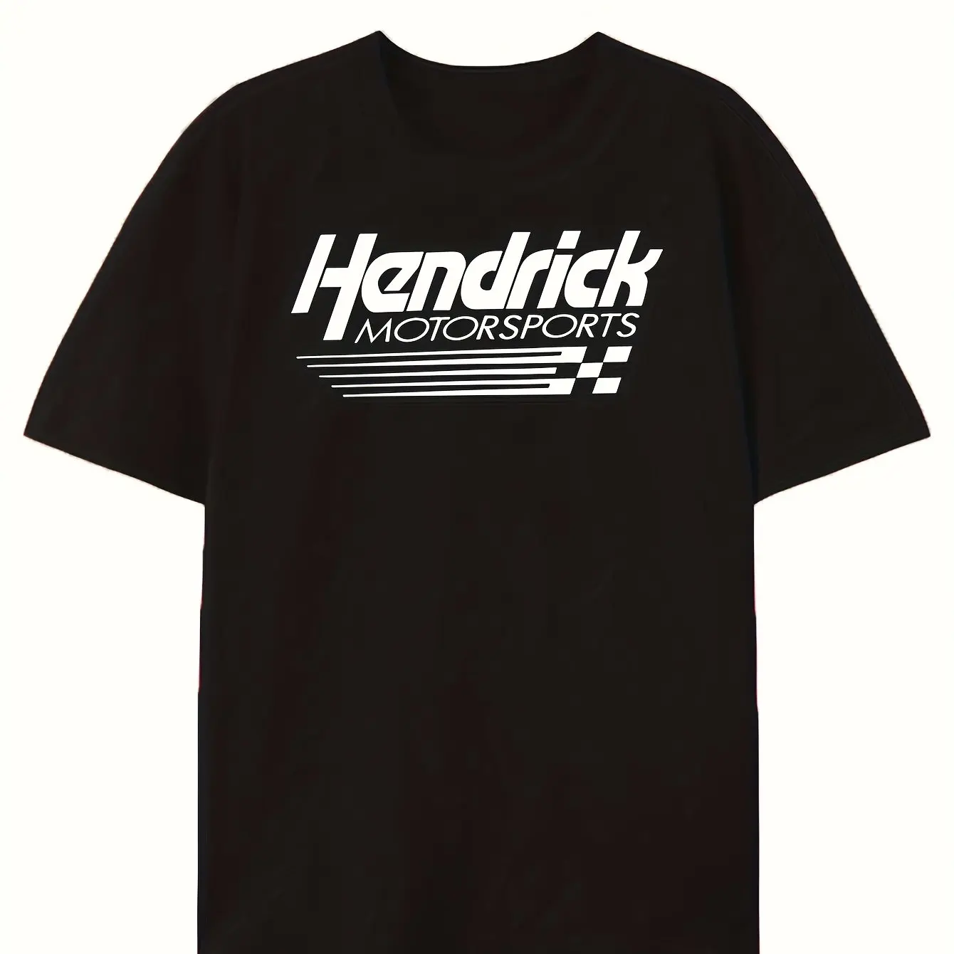 

Handrick Motorsports Racing Logo Black Cotton T-Shirt 2025 Comfortable Cotton Men's Round Neck Short Sleeves T-shirt 180g