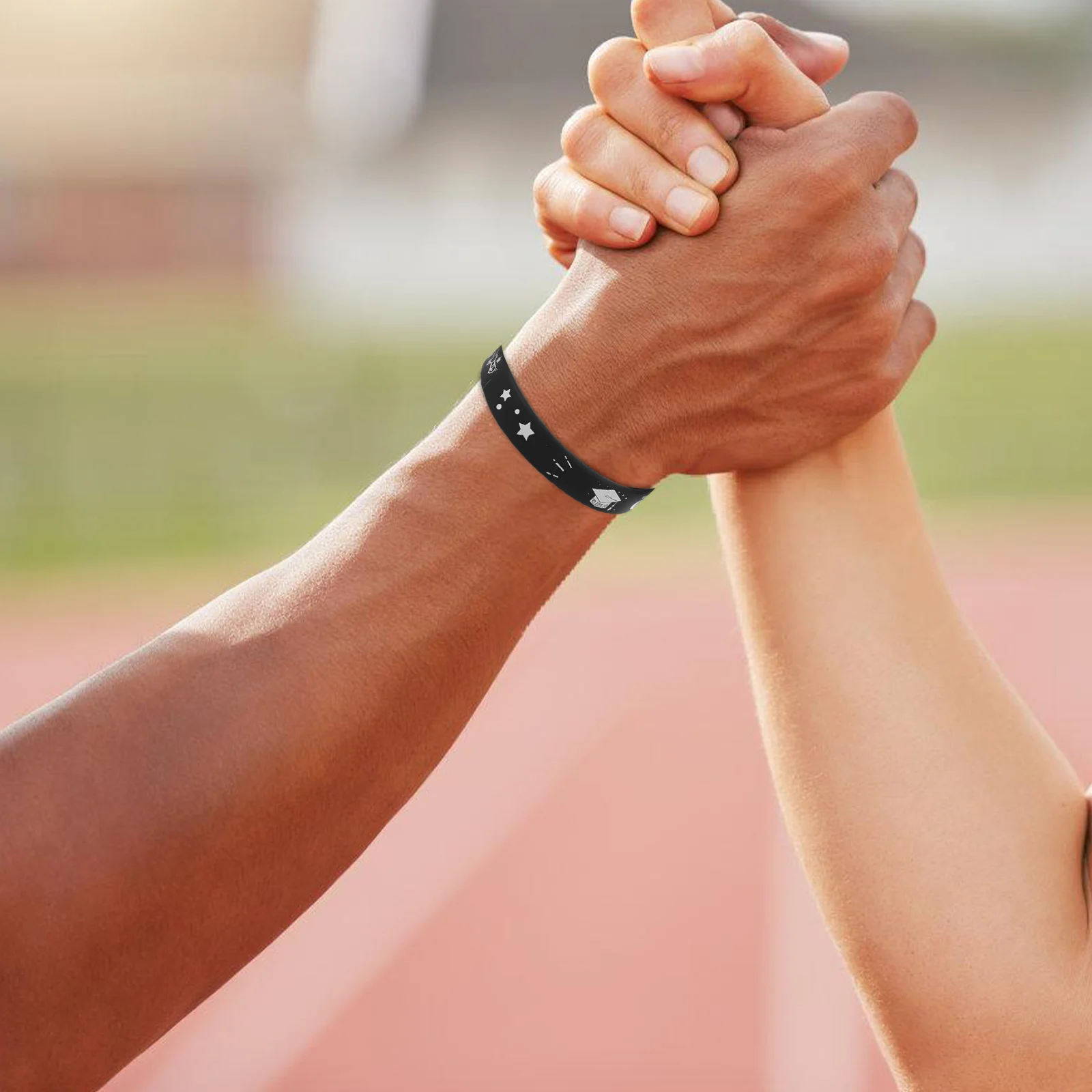 

10 Pcs Bracelet Decorative Silicone Wristbands for Graduations Themed Bracelets Bulk