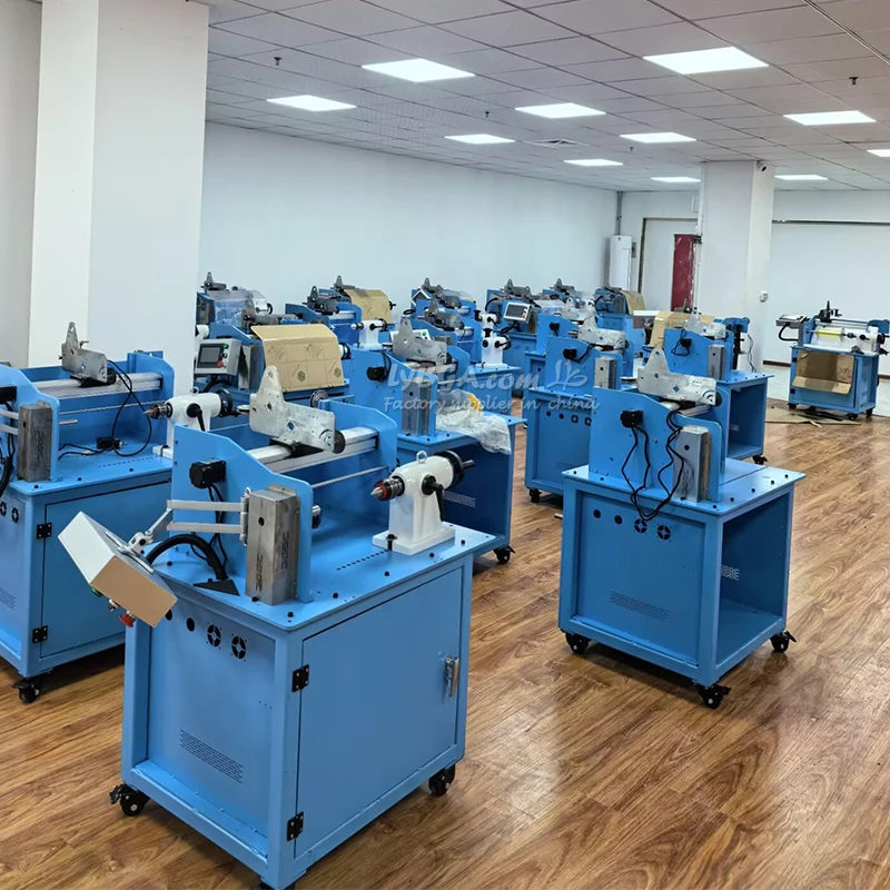 LY FCW-50 Retrazione ad alta velocità Scarico Integrato All-In-One Avvolgitrice per fibra ottica Diametro 300 mm Larghezza 400 mm