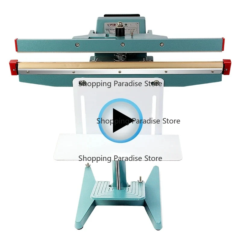 

PFS-650 Aluminum Frame Foot Pedal Heat Sealing Machine for Plastic Bags Food Industry Use