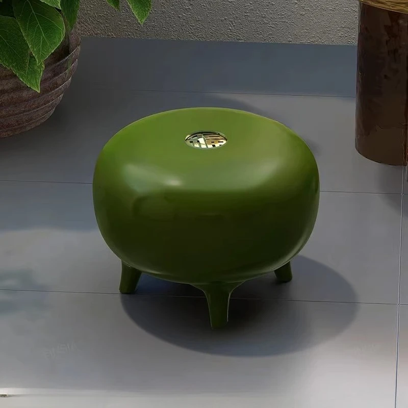 Small stool household round stool small stool high sense living room sofa stool coffee table stool shoe change stool