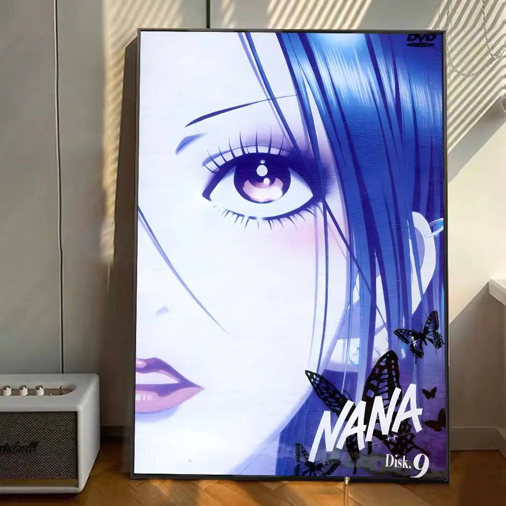 anime nana girl  Poster Wall Art Printing Waterproof Home Living Bed Room Bar Aesthetic Decor